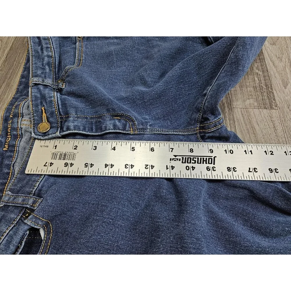Michael‎ Kors Jeans Womens 10 Blue Skinny Denim Pants Stretch Classic Style